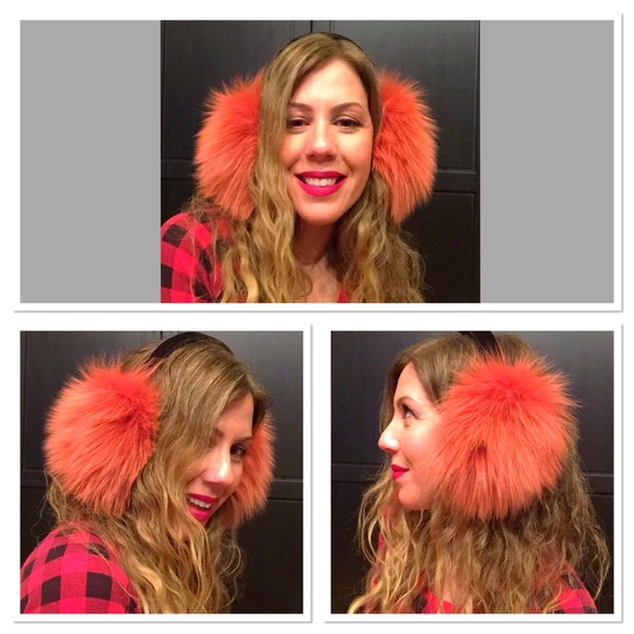 NEW! 100% REAL FOX FUR Earmuffs - Picture 7 of 8